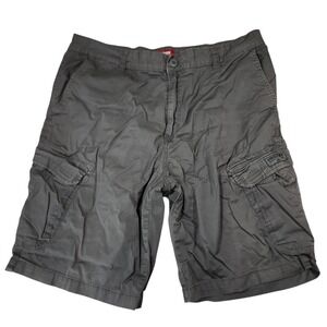Unionbay Cargo Shorts sz 38 Men Gray Skater Grunge Streetwear Hiking 11" 22"